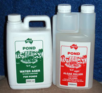 Water Ager (2L), Algae Killer (1L)