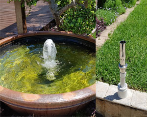 Fountain Nozzle - Bubbling Spout